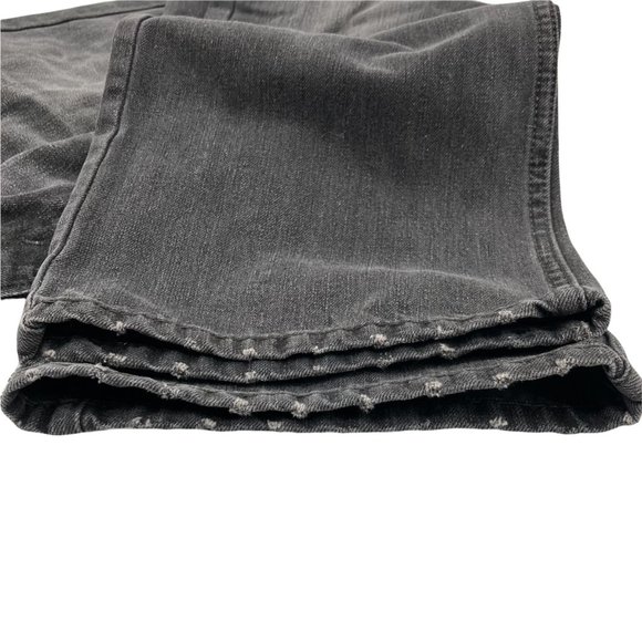 Levi's 514 Men's Charcoal Gray Slim Straight Leg Jeans - Picture 6 of 8